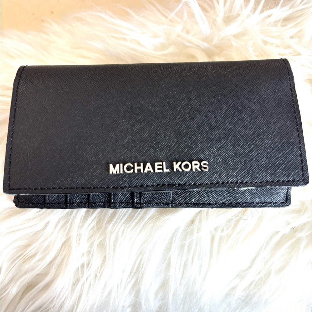 Michaels Black Wallet with Card Slots